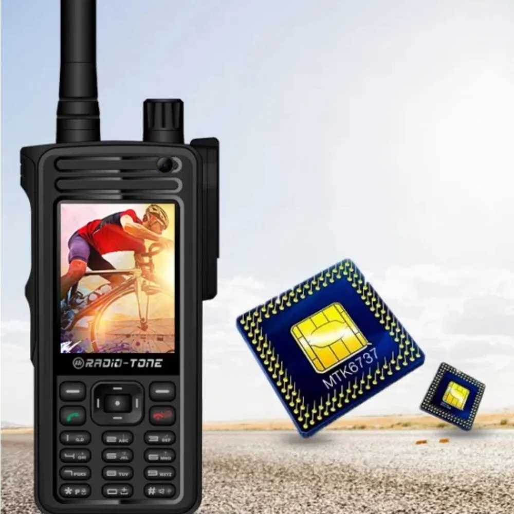 Radio-tone RT4 4G LTE Android 6.0 WiFi PTT Zello Smartphone Interphone New